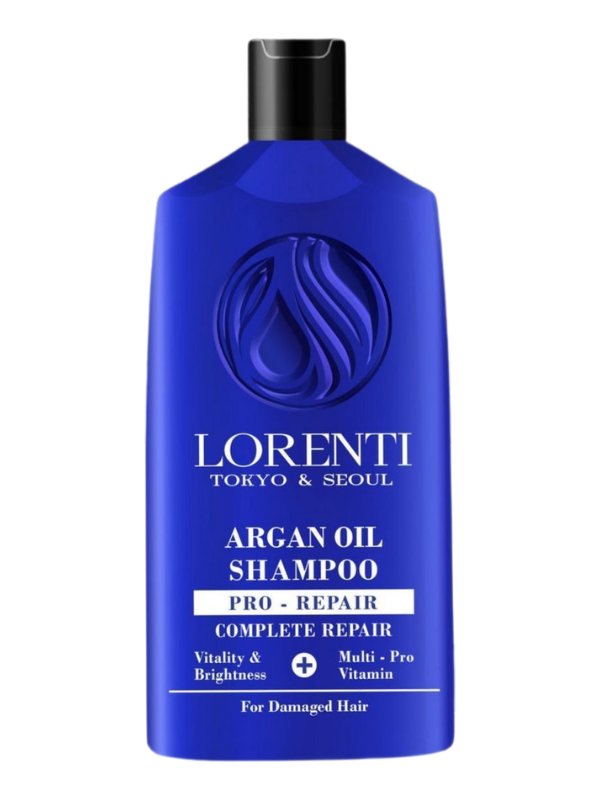 Lorenti Shampoo 630ml - Sulfate-Free, Keratin & Argan Infusion for Healthy Hair Vip Barber Supply