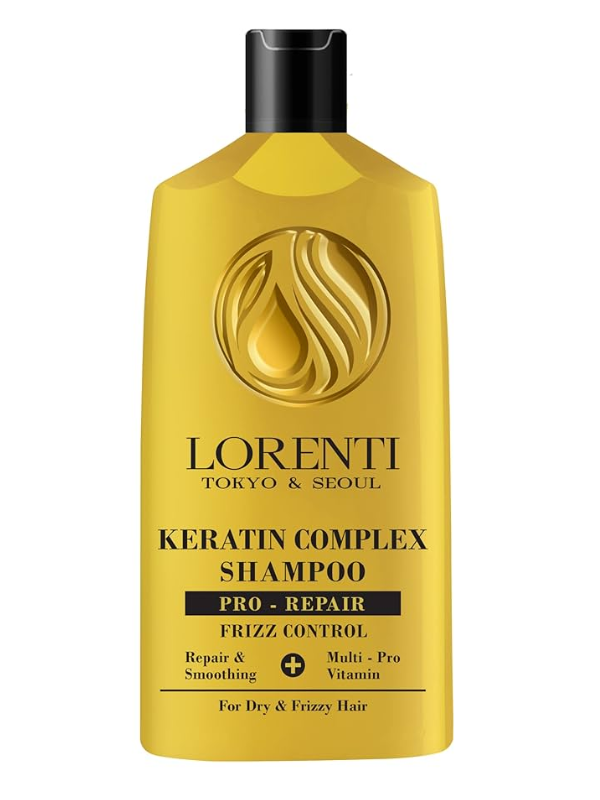 Lorenti Shampoo 630ml - Sulfate-Free, Keratin & Argan Infusion for Healthy Hair Vip Barber Supply