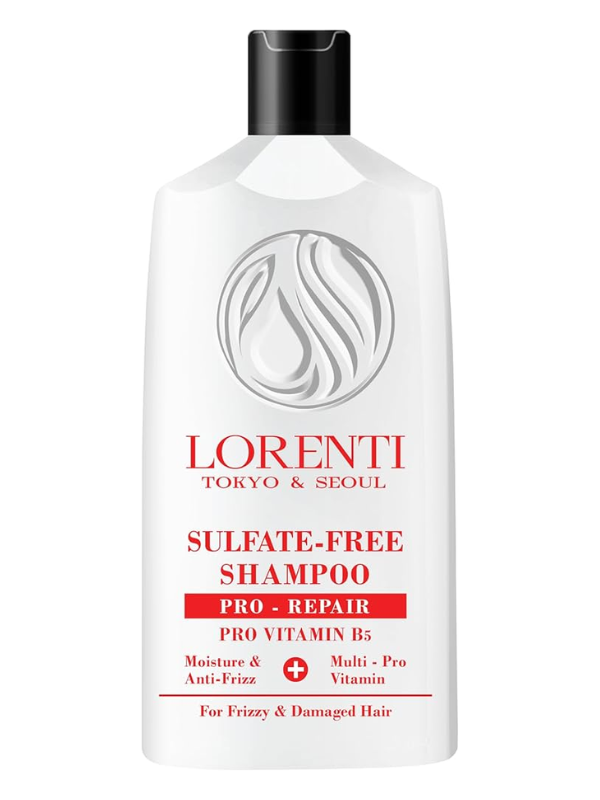 Lorenti Shampoo 630ml - Sulfate-Free, Keratin & Argan Infusion for Healthy Hair Vip Barber Supply