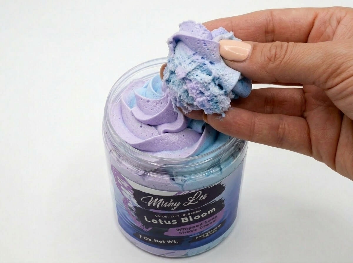 Lotus Bloom Whipped Soap and Shave Cream Mishy Lee Boutique