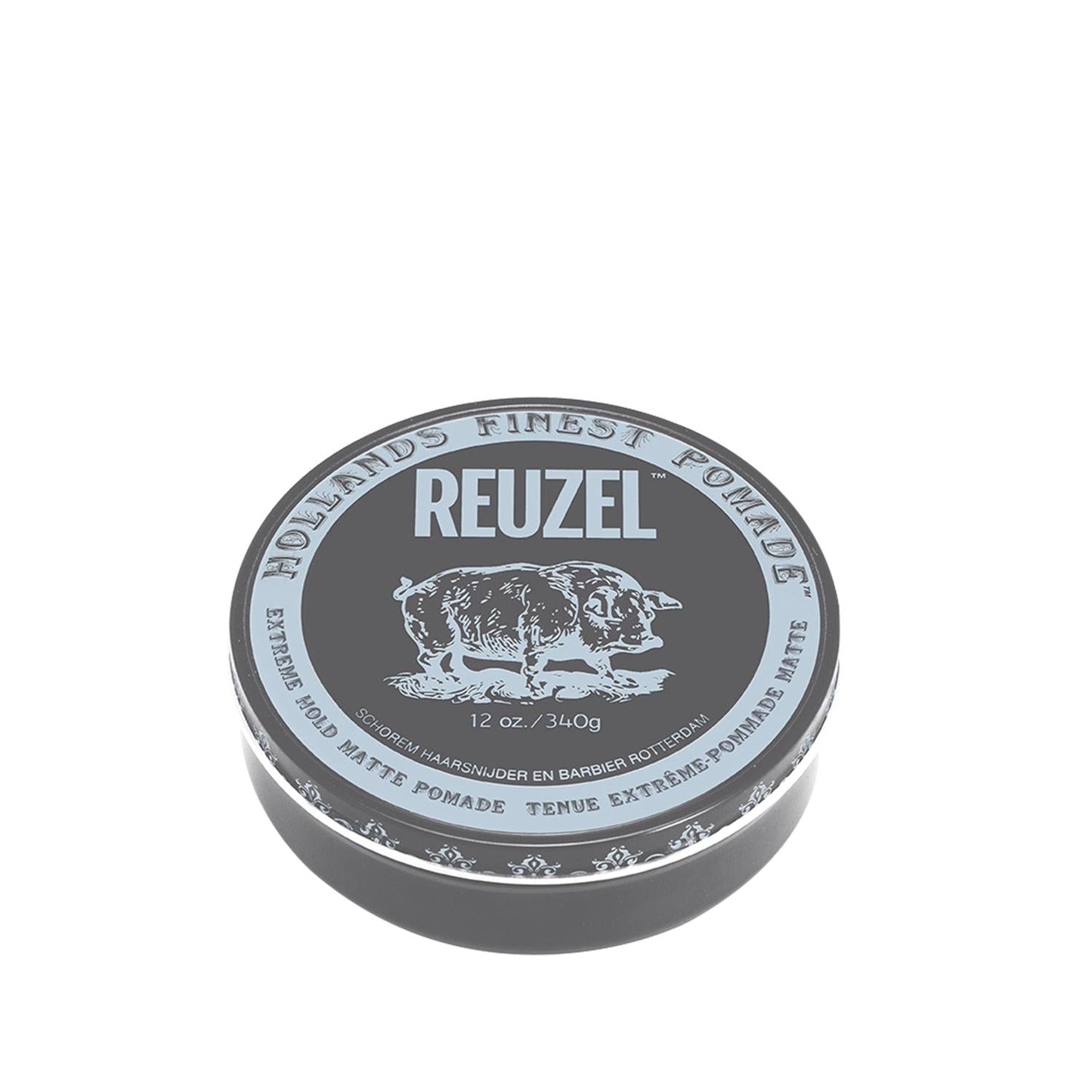 Reuzel Extreme Hold Matte Pomade for Men - Strong Hold, Matte Finish Hair Styling Product Beauty Care Bag
