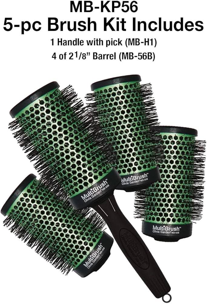 Olivia Garden Multi Brush 5 Piece Set MB-KP56 The Beauty Box