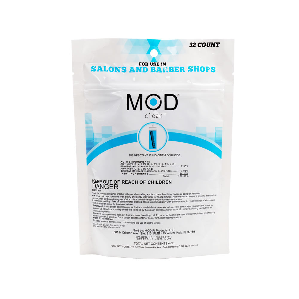 MOD DISINTECTANT PODS 32CT N.O.S. Barber Supply