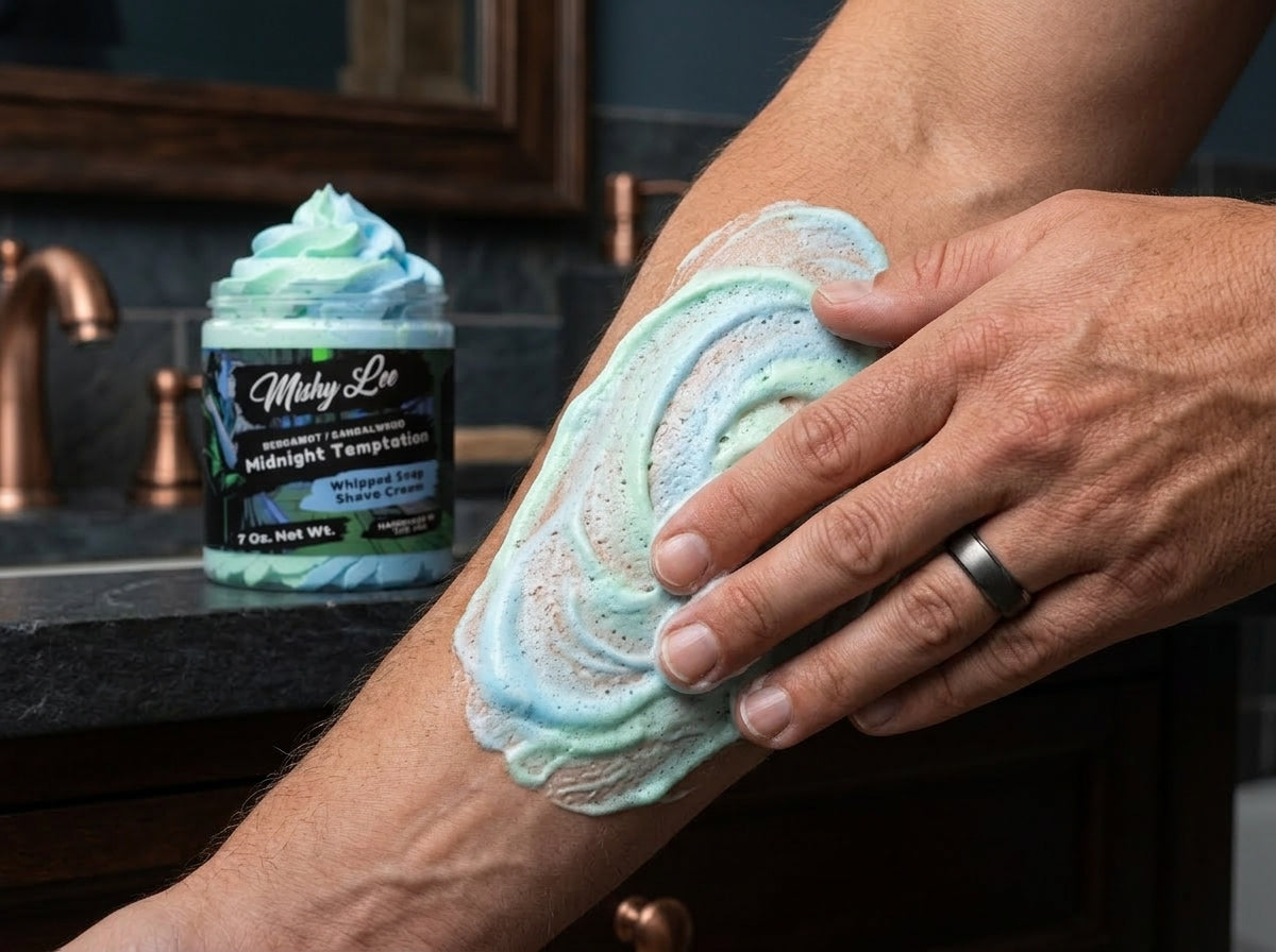 Midnight Temptation Men's Whipped Soap and Shave Cream Mishy Lee Boutique