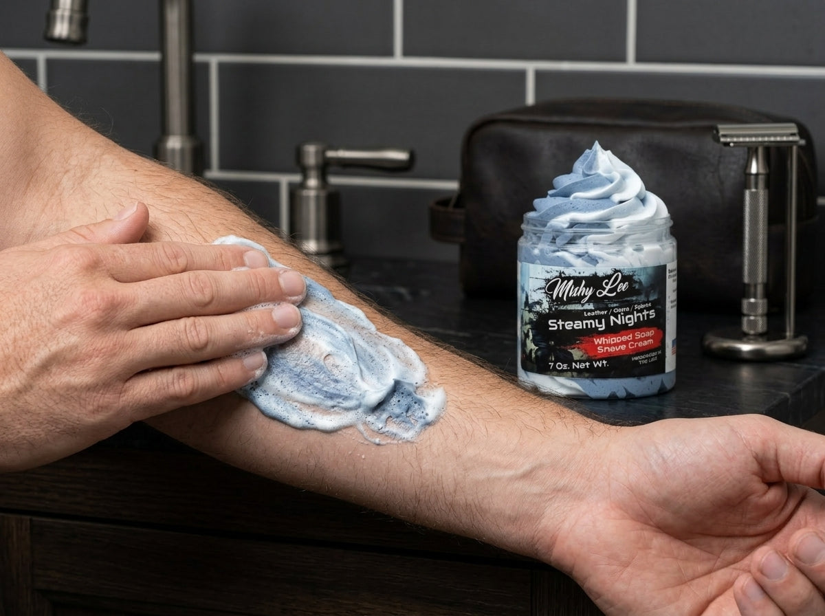 Steamy Nights Men's Whipped Soap and Shave Cream Mishy Lee Boutique