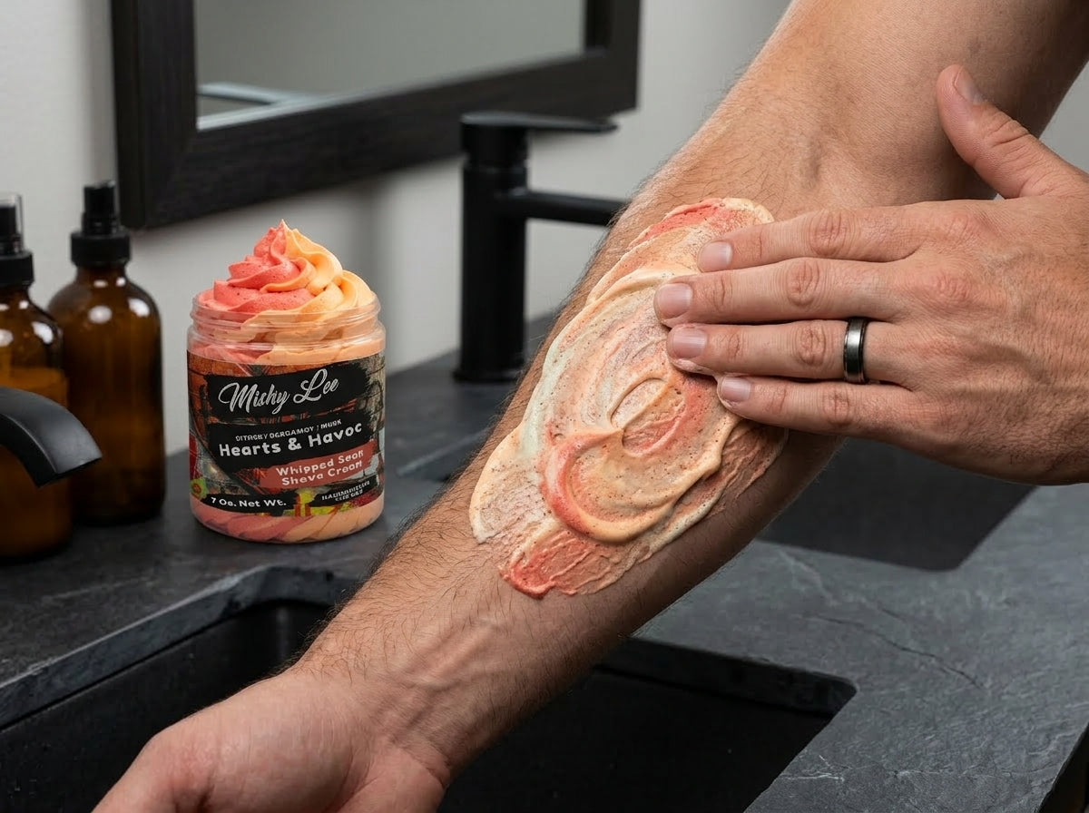 Hearts & Havoc Men's Whipped Soap and Shave Cream Mishy Lee Boutique