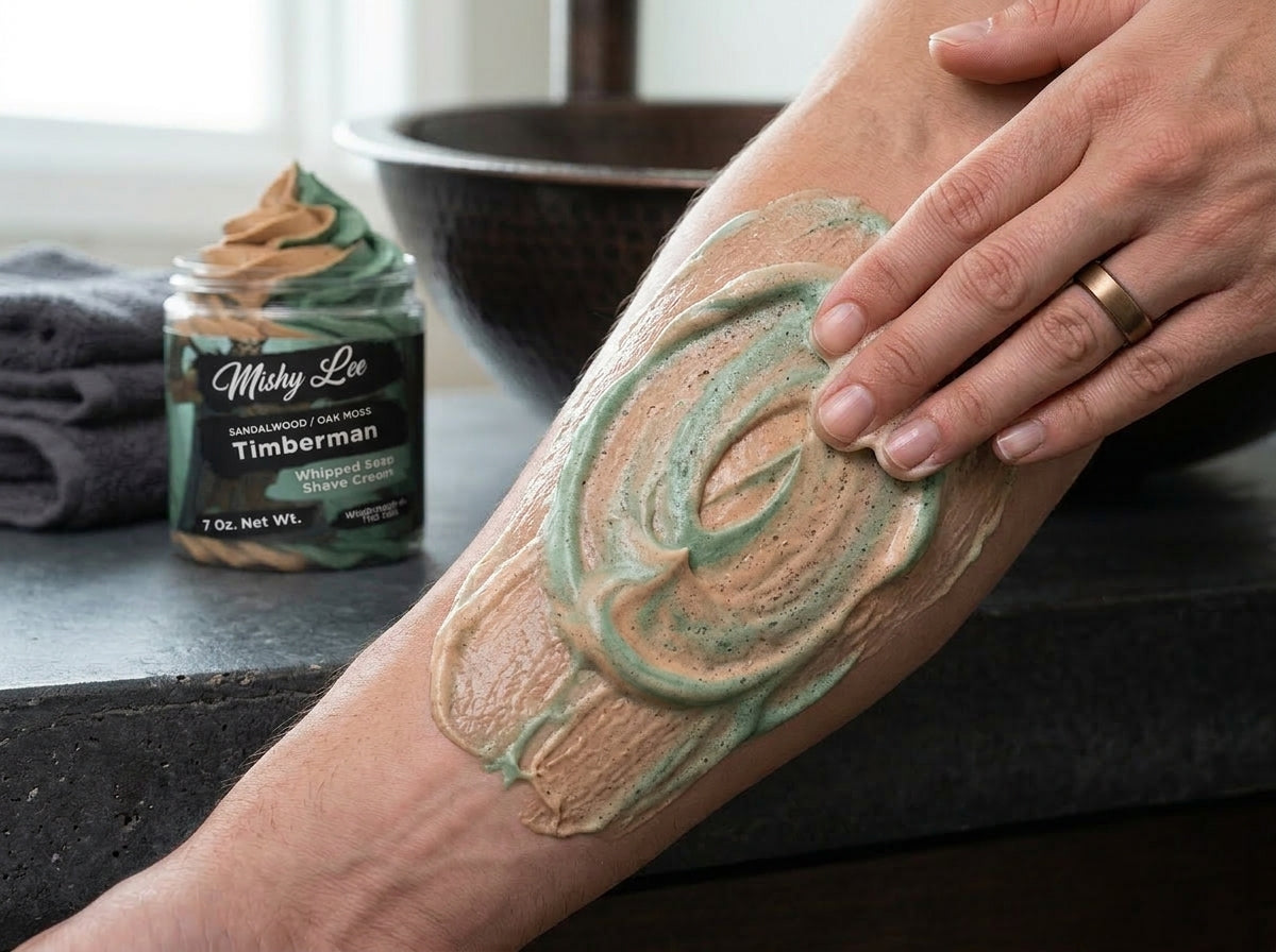 Timberman Men's Whipped Soap and Shave Cream Mishy Lee Boutique
