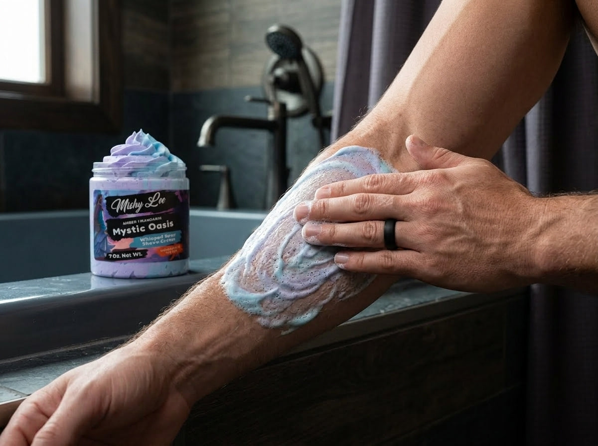 Mystic Oasis Men's Whipped Soap and Shave Cream Mishy Lee Boutique