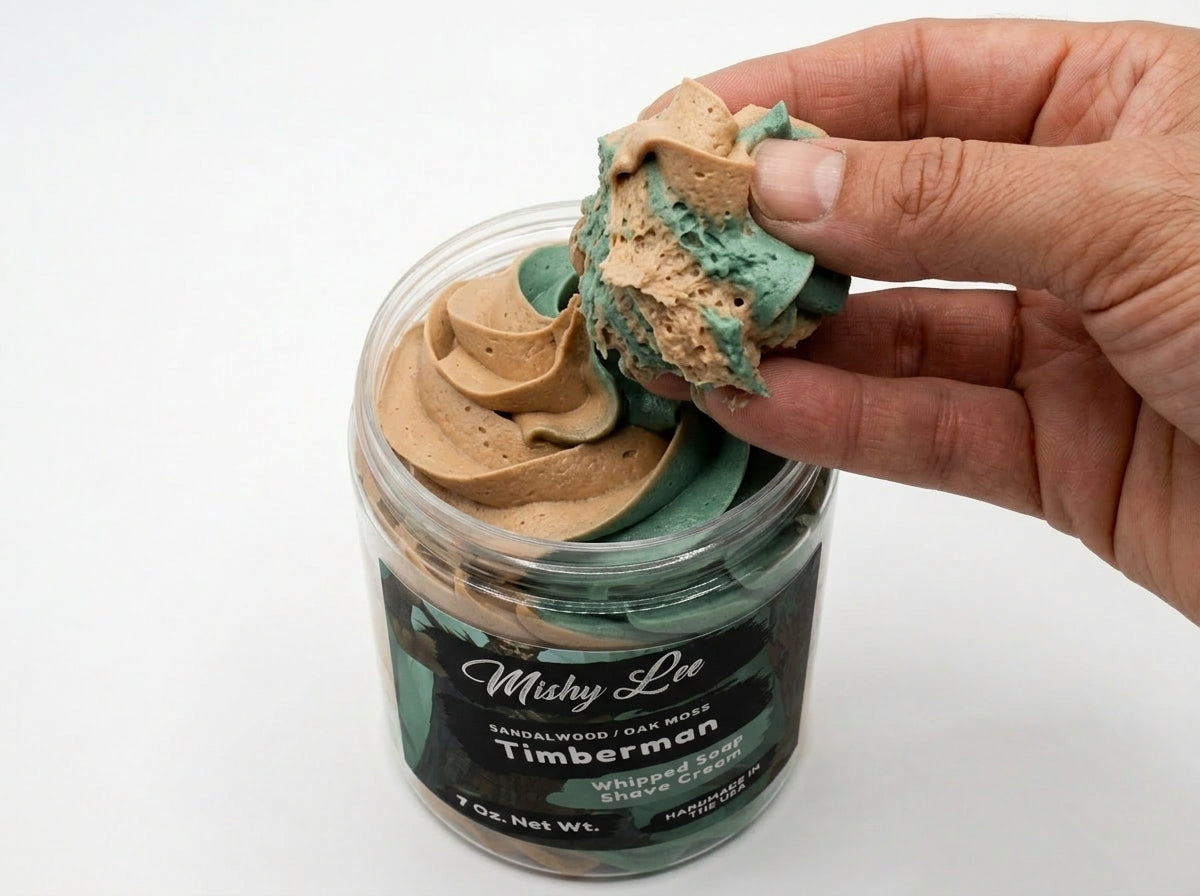 Timberman Men's Whipped Soap and Shave Cream Mishy Lee Boutique