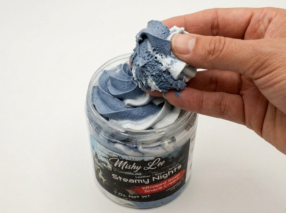 Steamy Nights Men's Whipped Soap and Shave Cream Mishy Lee Boutique