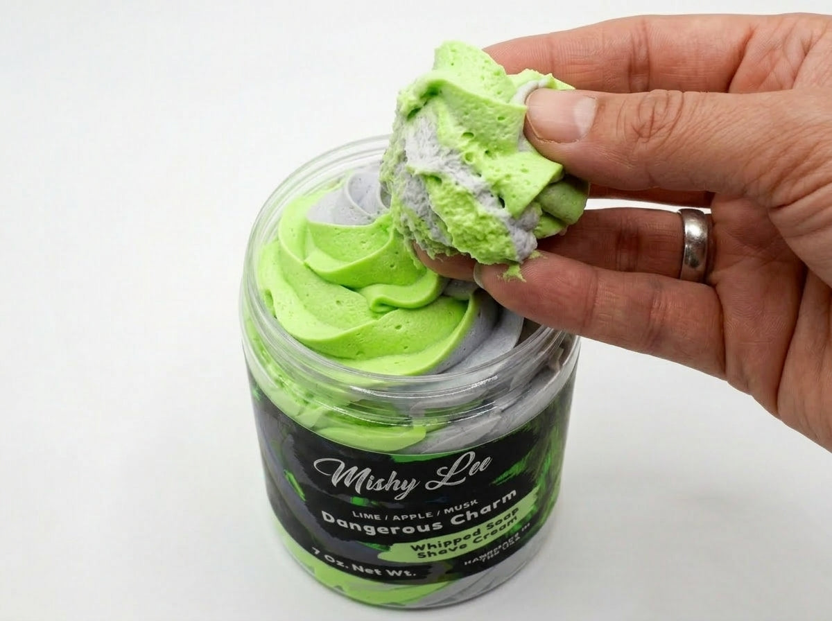Dangerous Charm Men's Whipped Soap and Shave Cream Mishy Lee Boutique