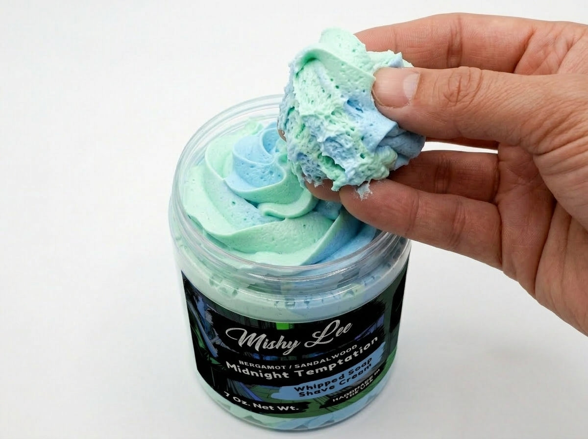 Midnight Temptation Men's Whipped Soap and Shave Cream Mishy Lee Boutique