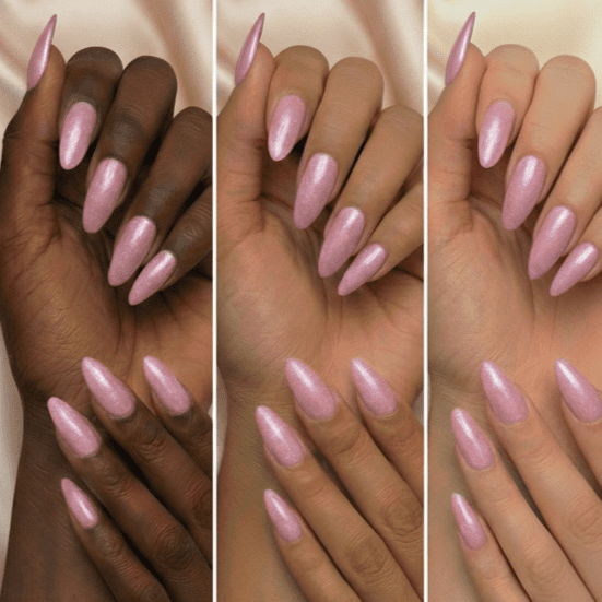 Medium Pink Shimmer Acrylic Powder – 4 oz Lunali Nail Supply