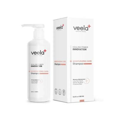 Veela Moisturizing Shampoo for Dry Hair - 500ml Intensive Hydration & Nourishment Beauty Care Bag