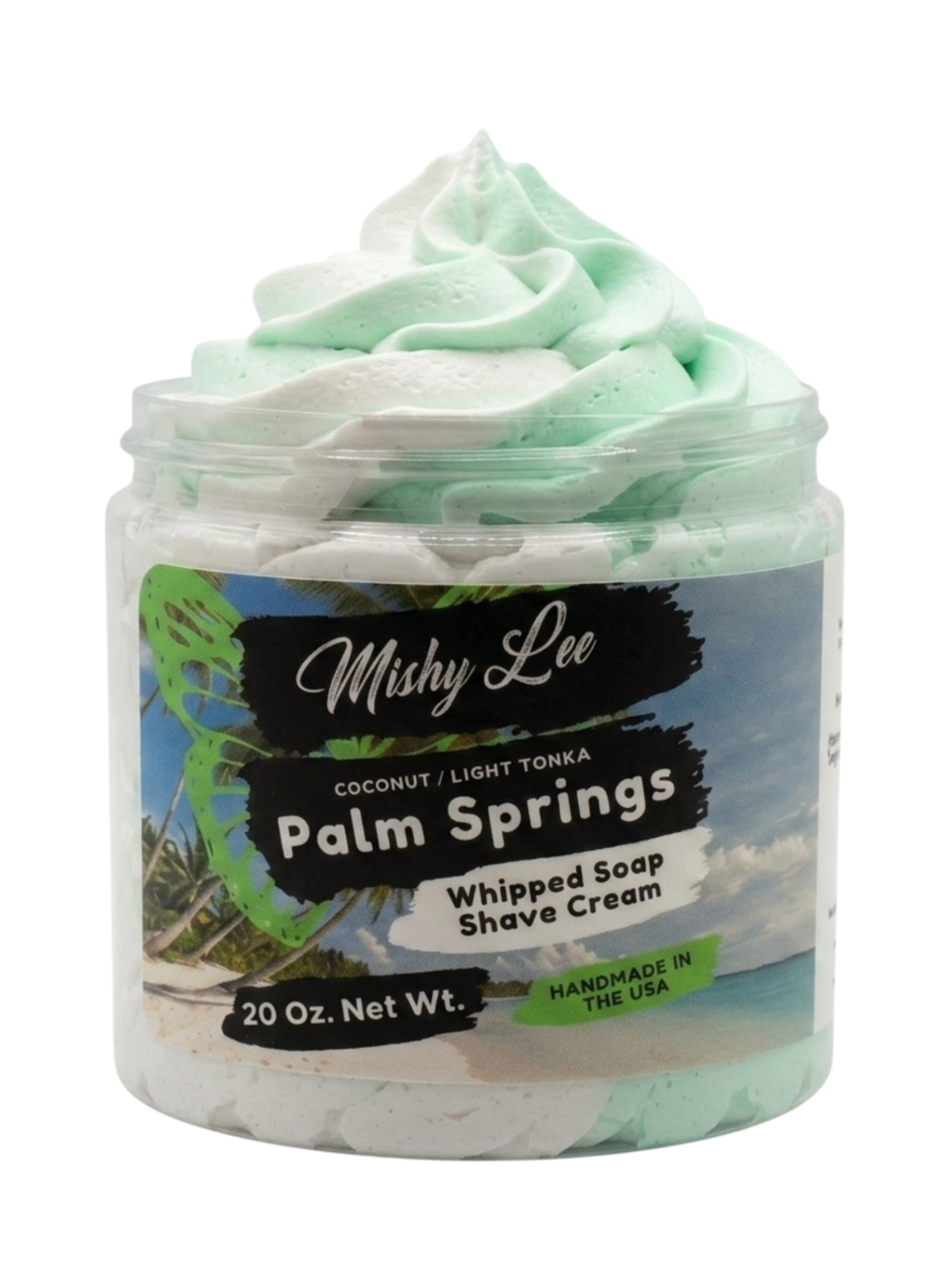 Palm Springs Whipped Soap and Shave Cream Mishy Lee Boutique