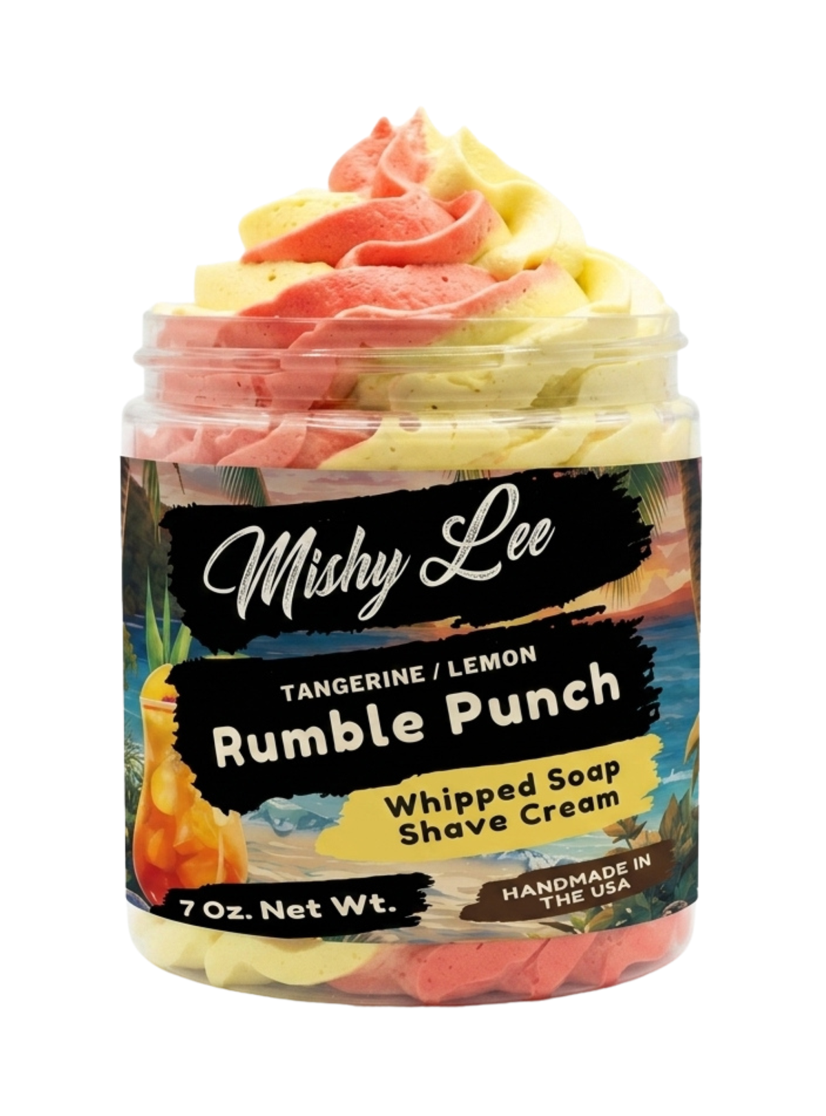 Rumble Punch Whipped Soap and Shave Cream Mishy Lee Boutique