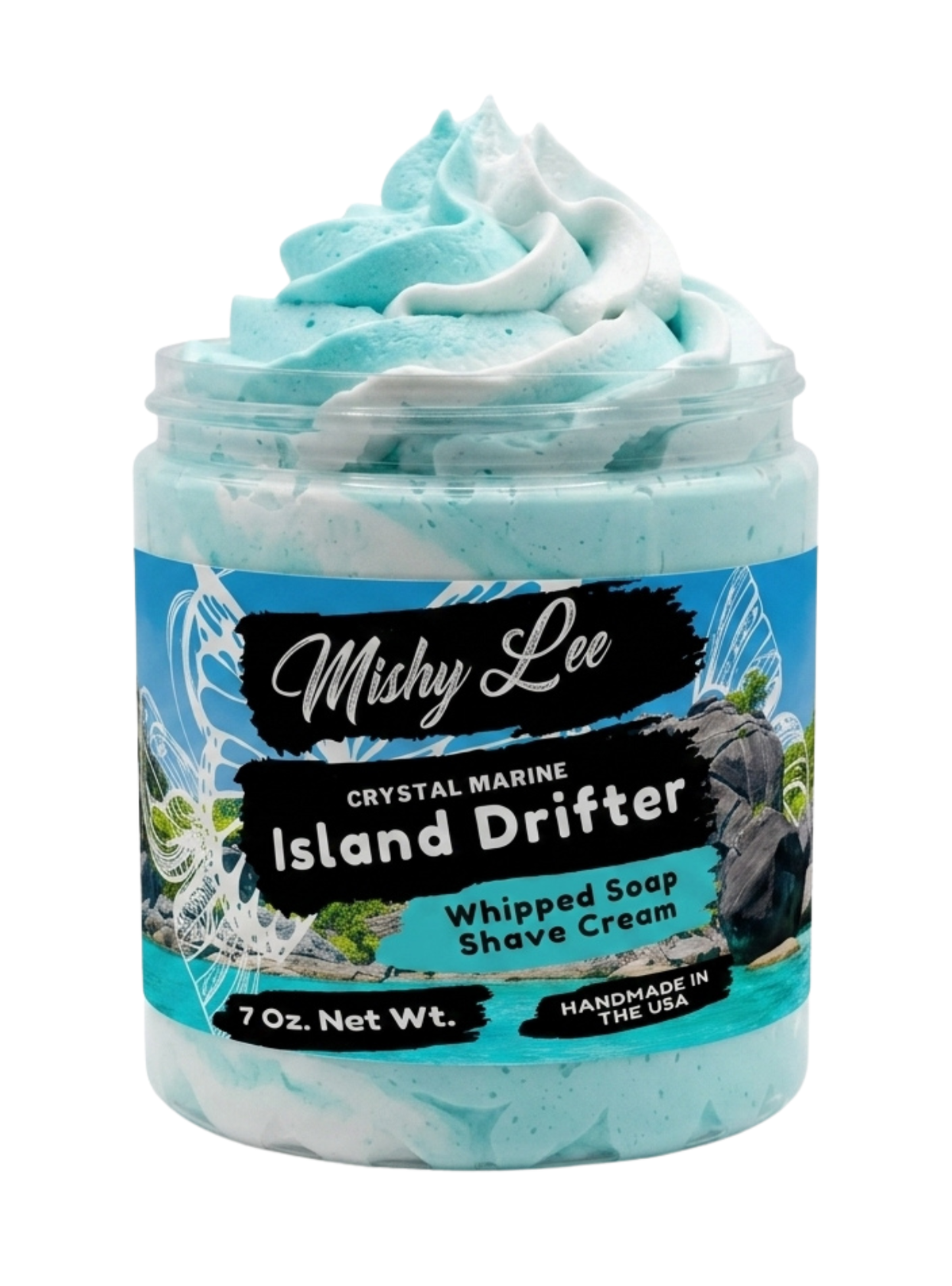 Island Drifter Whipped Soap and Shave Cream Mishy Lee Boutique