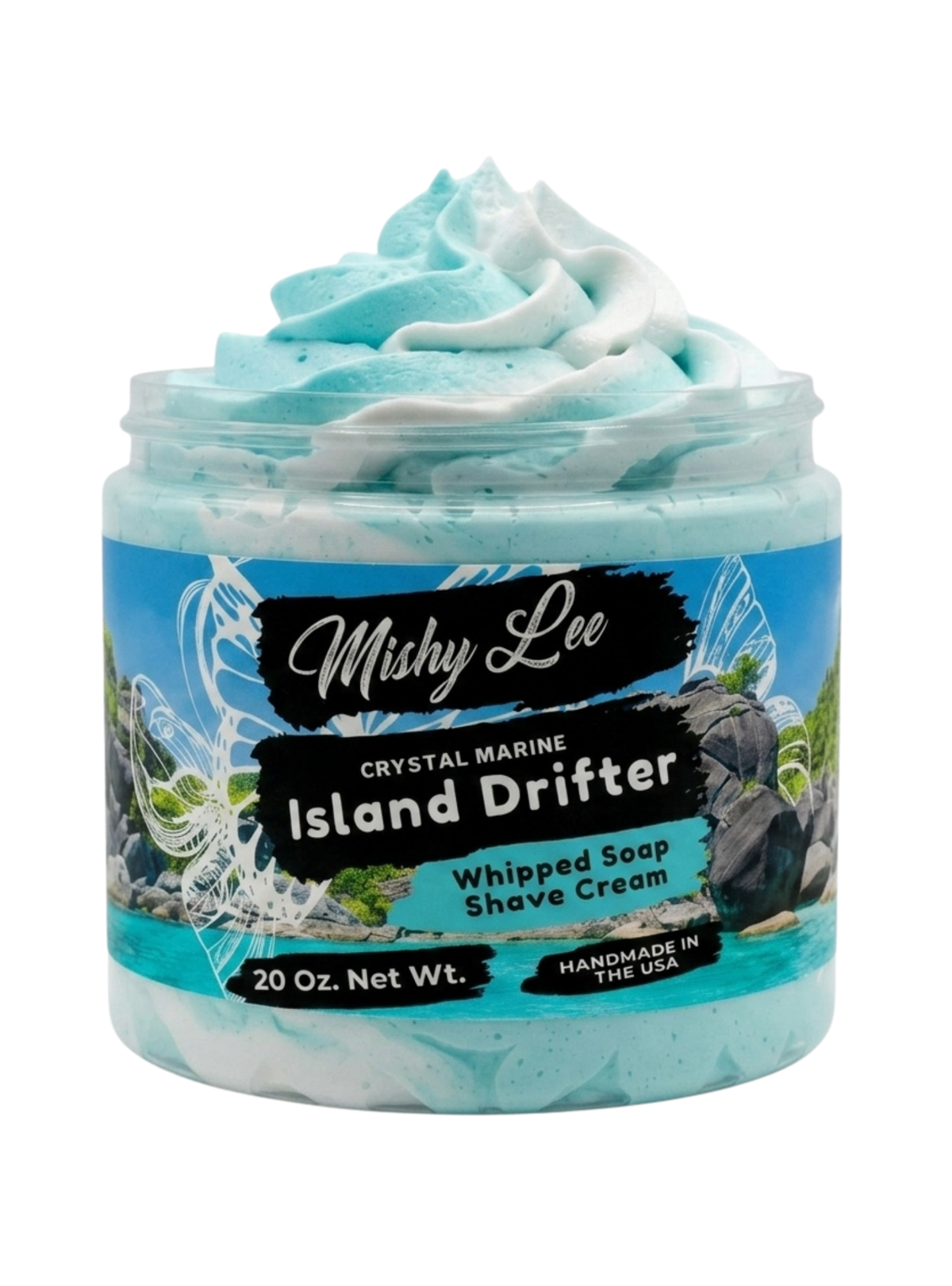 Island Drifter Whipped Soap and Shave Cream Mishy Lee Boutique