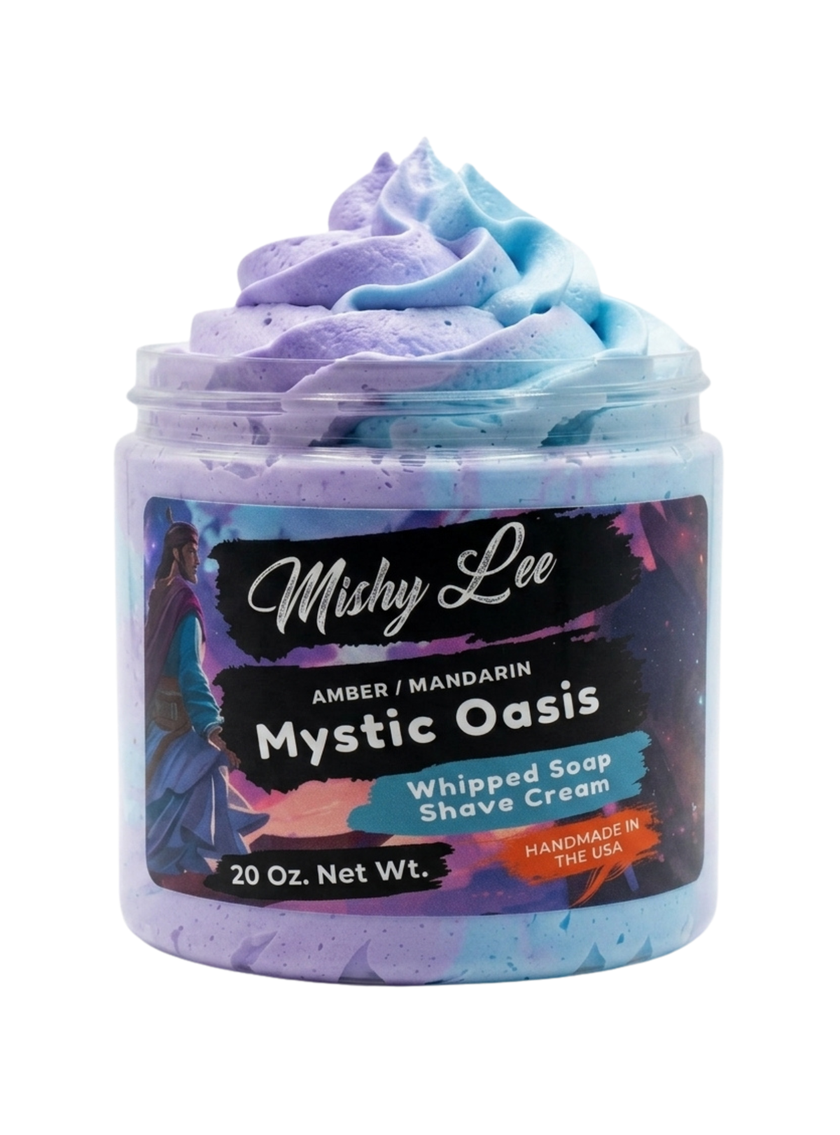 Mystic Oasis Men's Whipped Soap and Shave Cream Mishy Lee Boutique