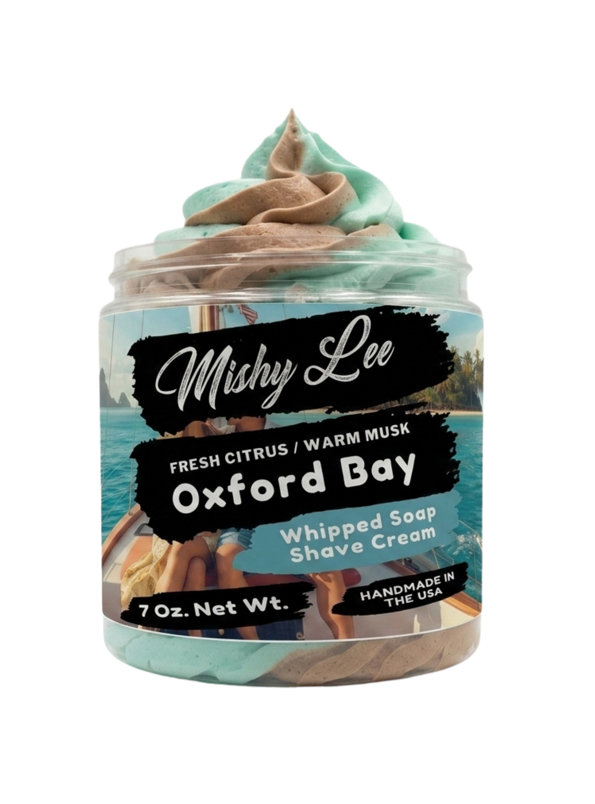 Oxford Bay Men's Whipped Soap and Shave Cream Mishy Lee Boutique