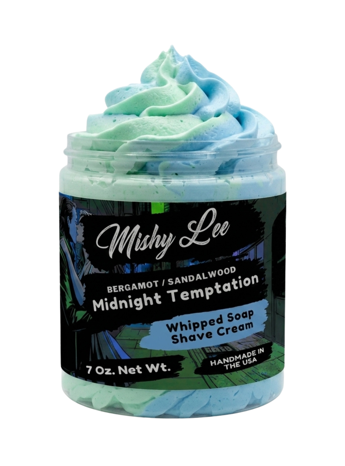 Midnight Temptation Men's Whipped Soap and Shave Cream Mishy Lee Boutique