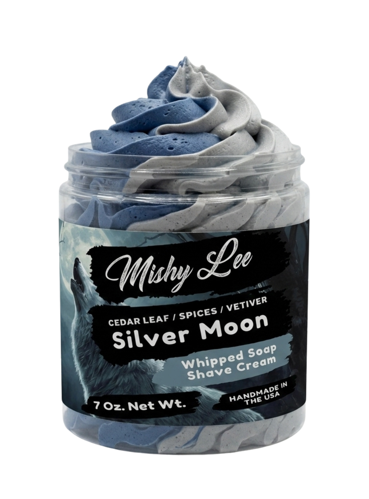 Silver Moon Men's Whipped Soap and Shave Cream Mishy Lee Boutique