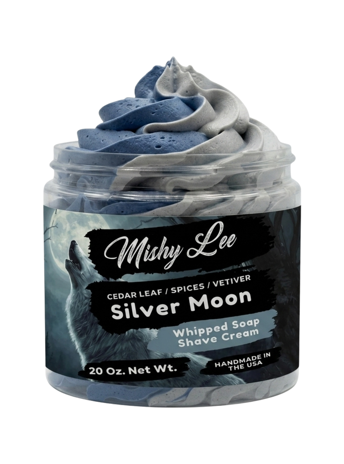 Silver Moon Men's Whipped Soap and Shave Cream Mishy Lee Boutique