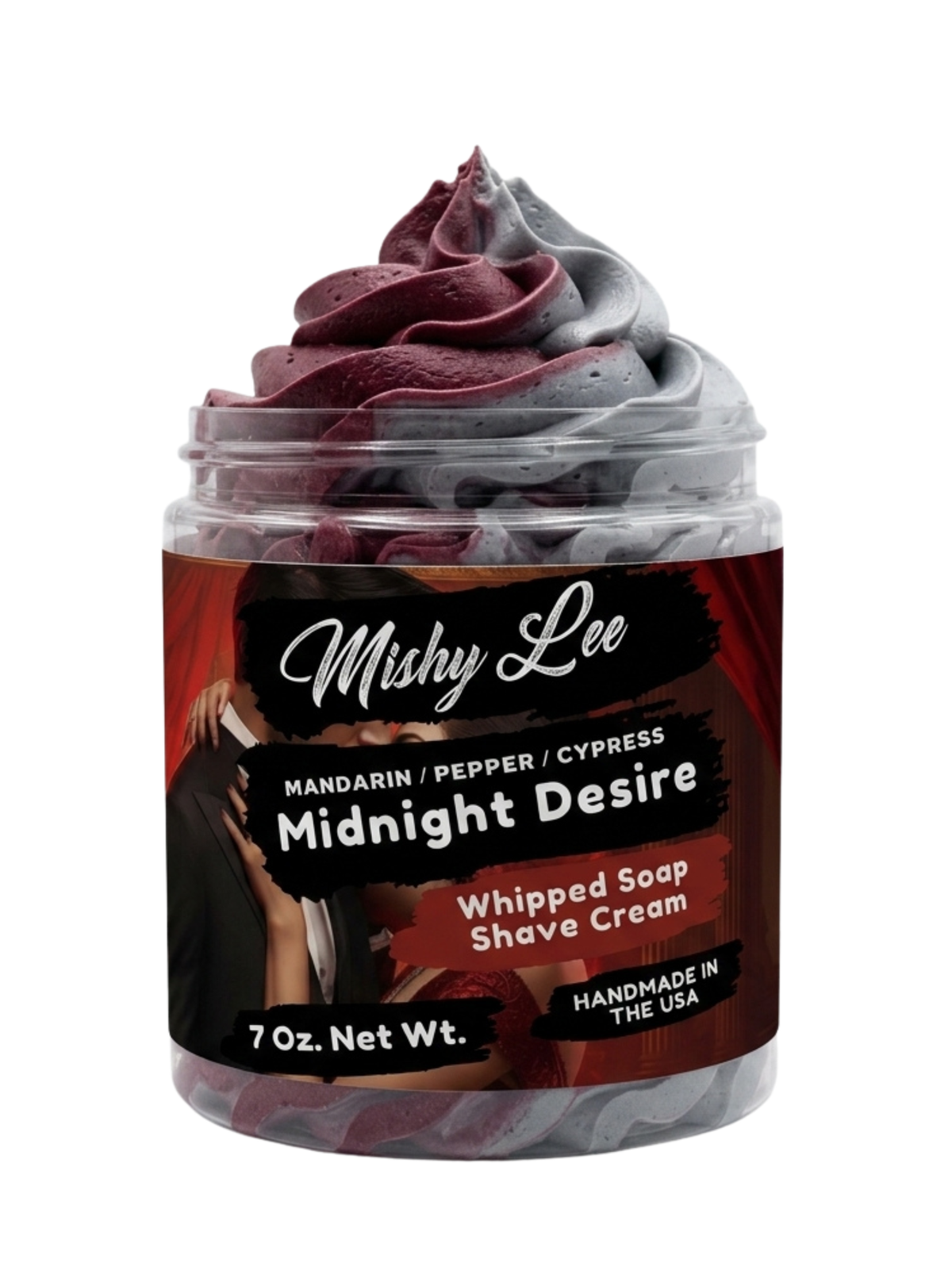 Midnight Desire Men's Whipped Soap and Shave Cream Mishy Lee Boutique