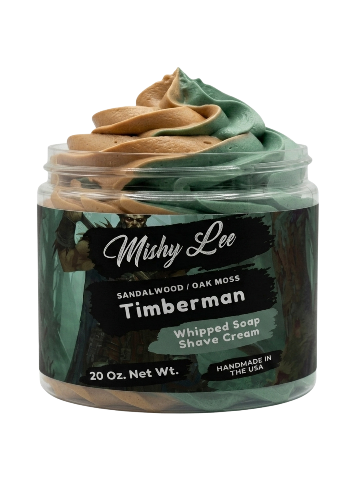 Timberman Men's Whipped Soap and Shave Cream Mishy Lee Boutique