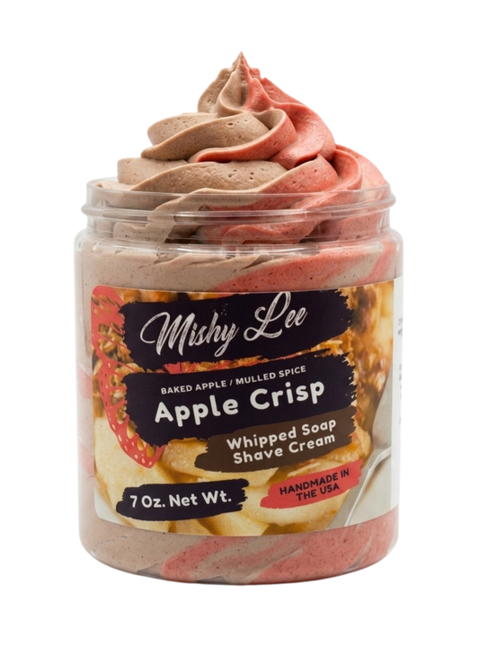 Apple Crisp Whipped Soap and Shave Cream Mishy Lee Boutique