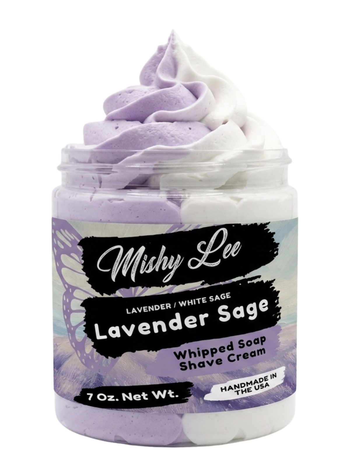 Lavender Sage Whipped Soap and Shave Cream Mishy Lee Boutique