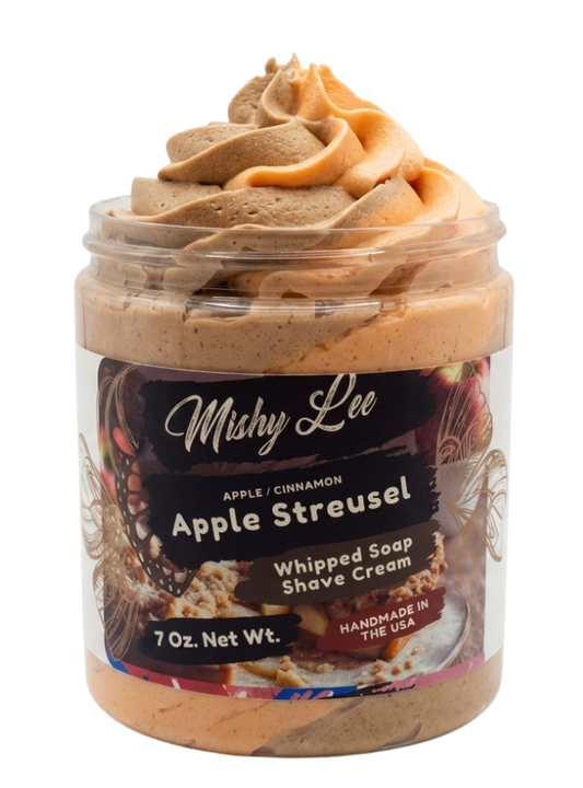 Apple Streusel Whipped Soap and Shave Cream Mishy Lee Boutique