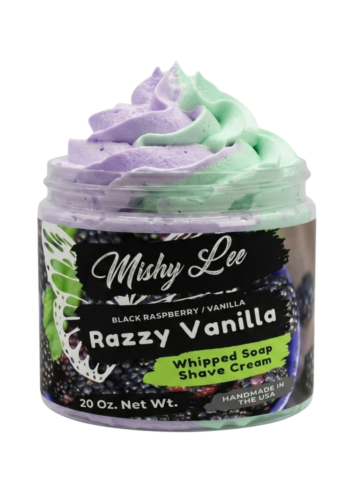 Razzy Vanilla Whipped Soap and Shave Cream Mishy Lee Boutique