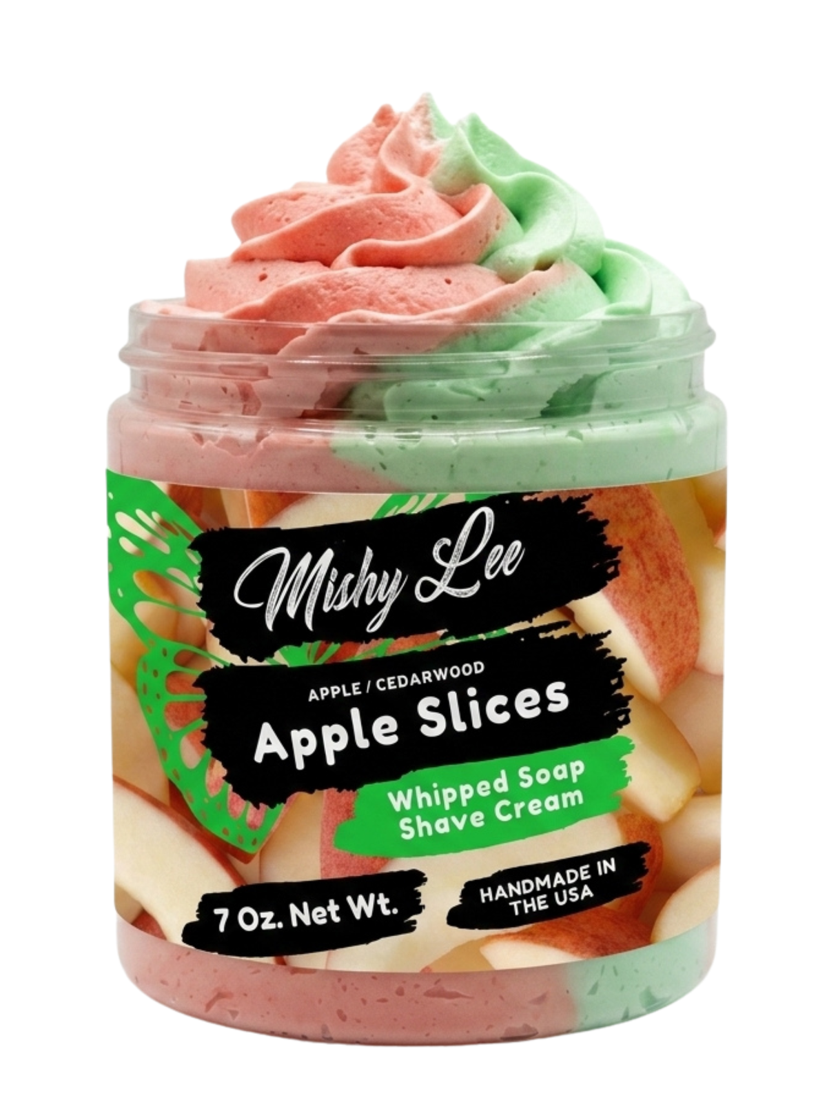 Apple Slices Whipped Soap and Shave Cream Mishy Lee Boutique