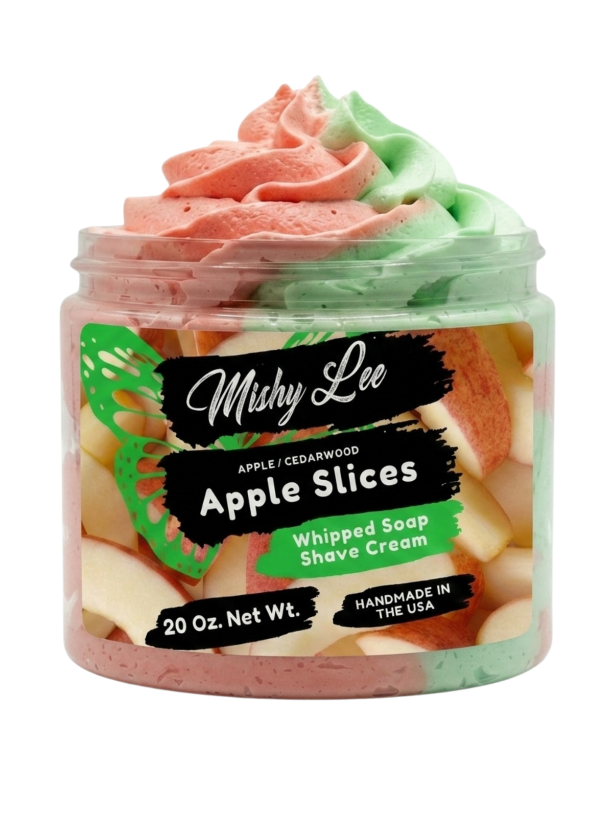 Apple Slices Whipped Soap and Shave Cream Mishy Lee Boutique