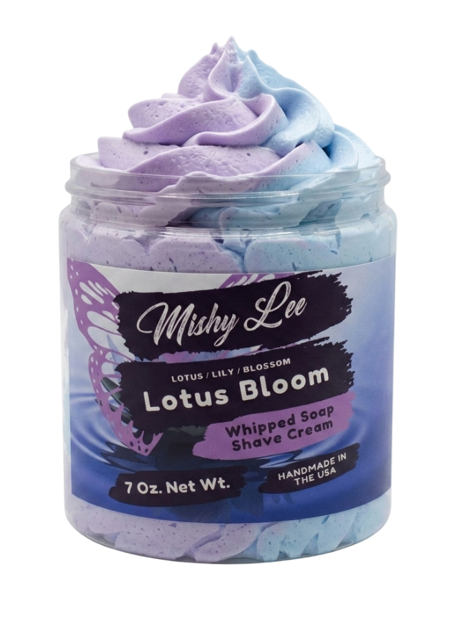 Lotus Bloom Whipped Soap and Shave Cream Mishy Lee Boutique