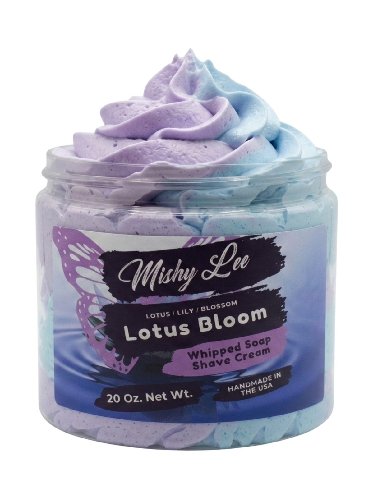 Lotus Bloom Whipped Soap and Shave Cream Mishy Lee Boutique