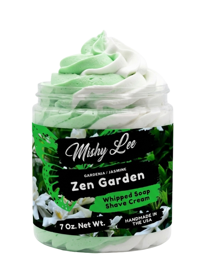 Zen Garden Whipped Soap and Shave Cream Mishy Lee Boutique
