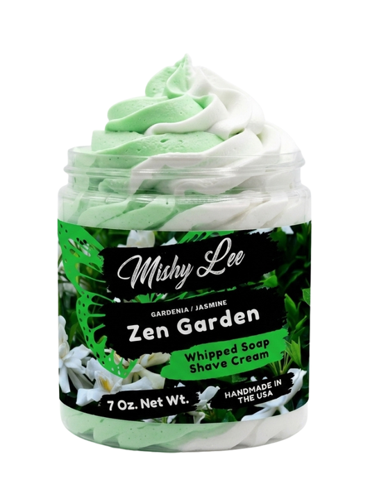 Zen Garden Whipped Soap and Shave Cream Mishy Lee Boutique