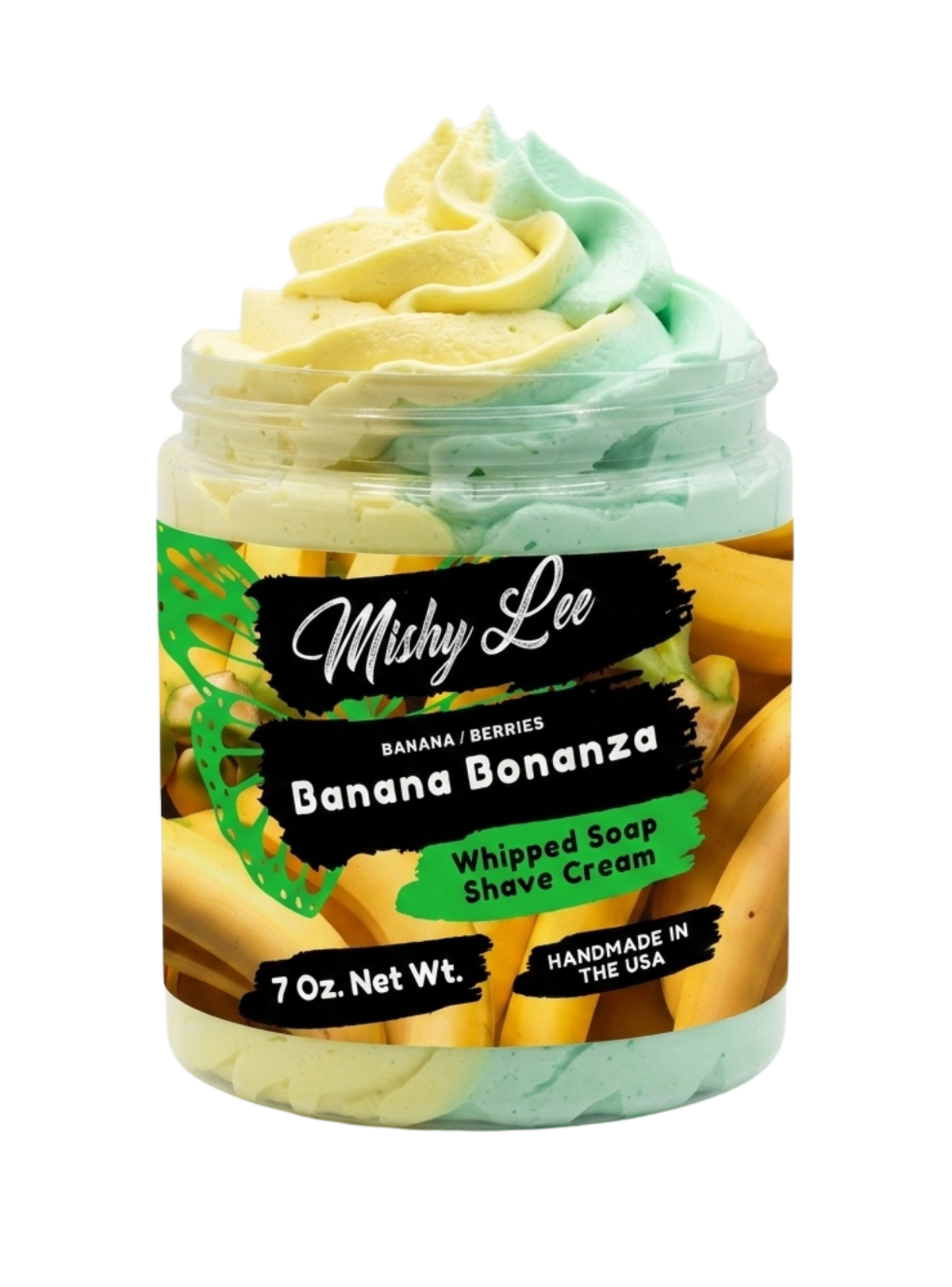 Banana Bonanza Whipped Soap and Shave Cream Mishy Lee Boutique