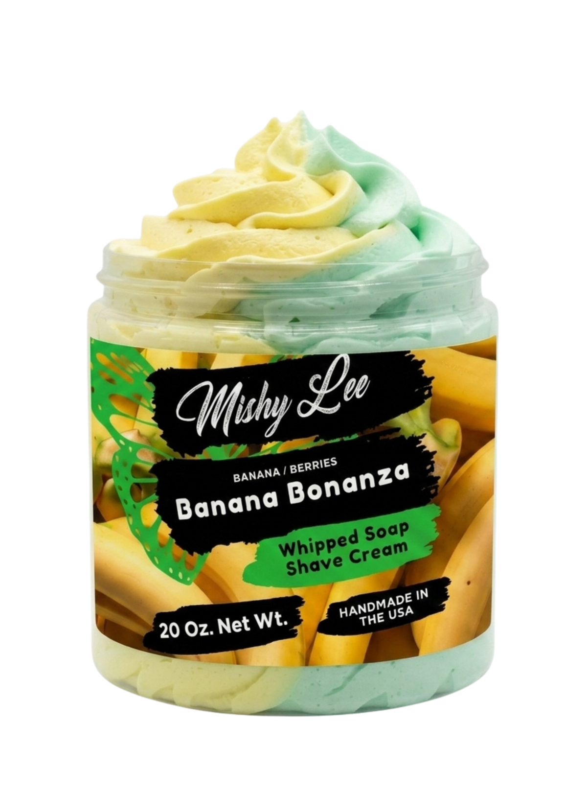 Banana Bonanza Whipped Soap and Shave Cream Mishy Lee Boutique
