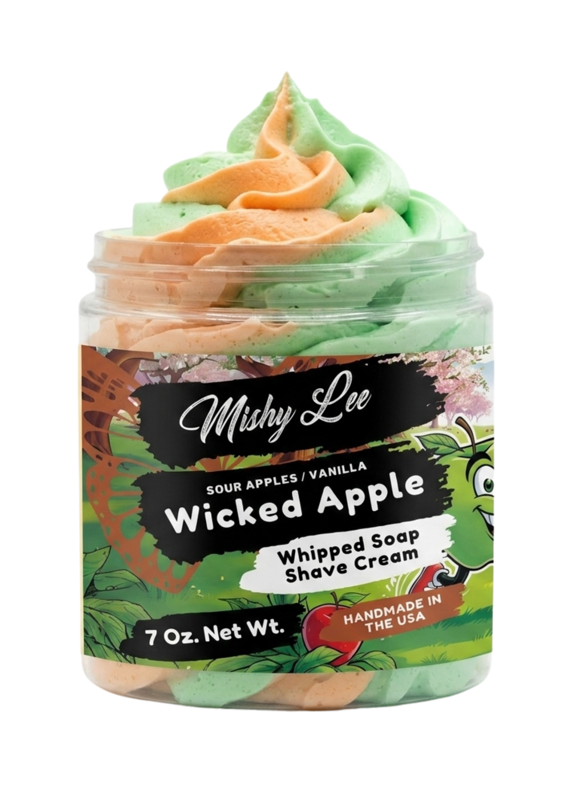 Wicked Apple Whipped Soap and Shave Cream Mishy Lee Boutique