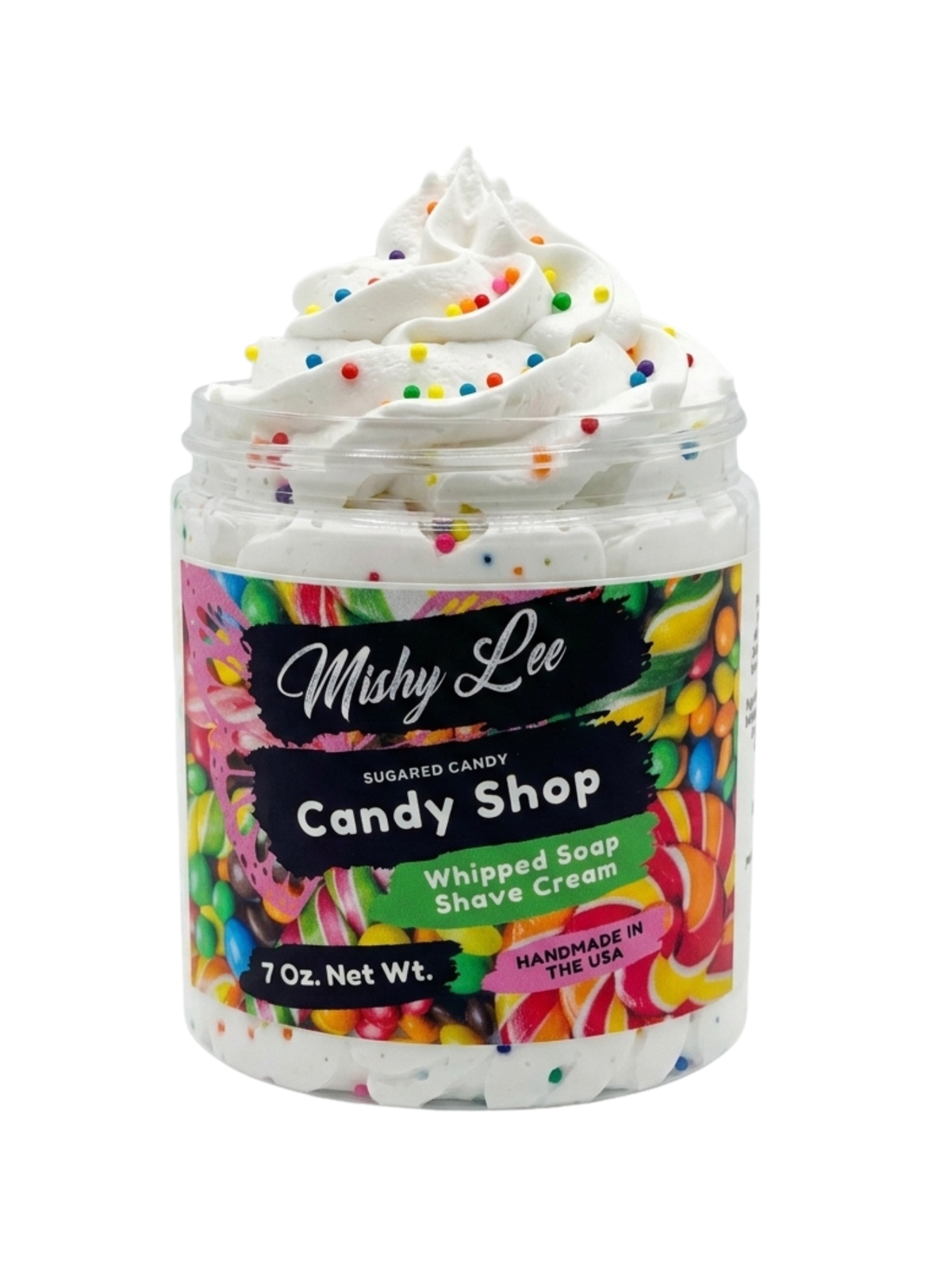 Candy Shop Whipped Soap and Shave Cream Mishy Lee Boutique