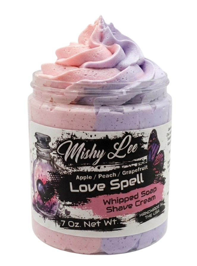 Love Spell Whipped Soap and Shave Cream Mishy Lee Boutique