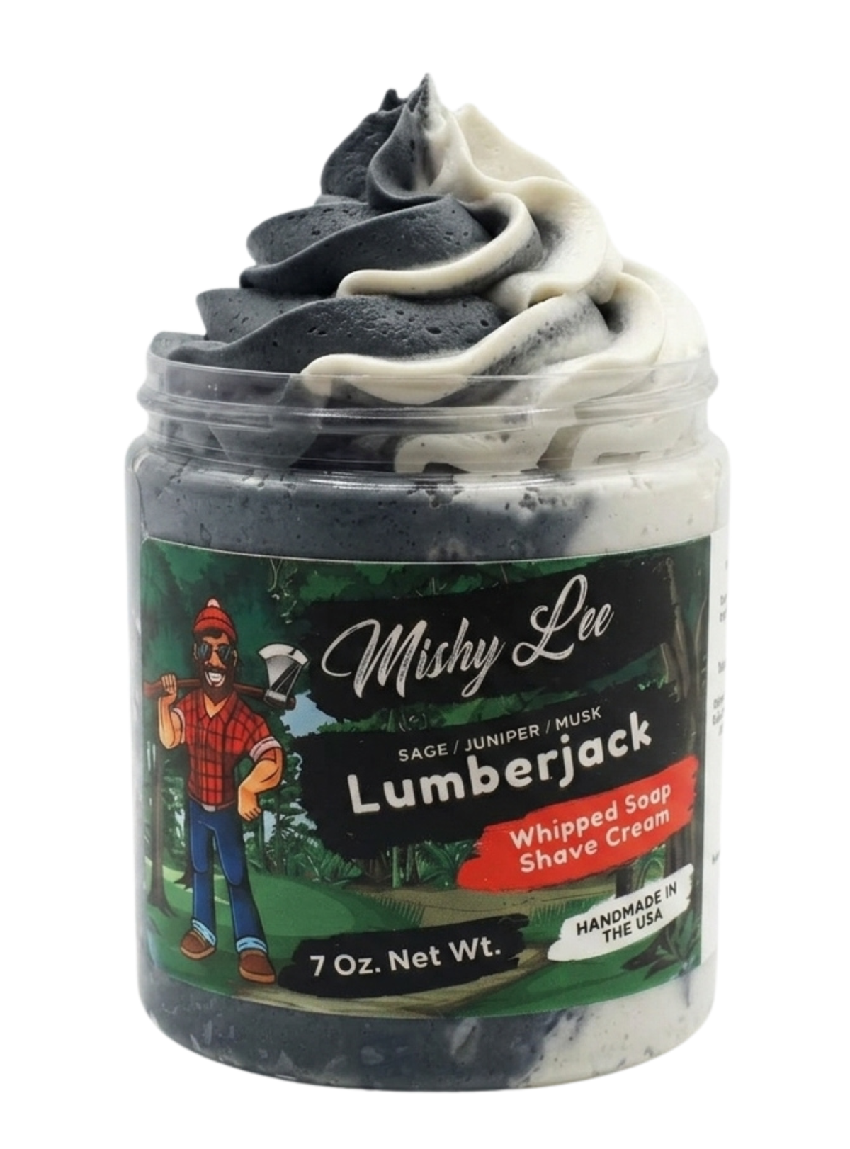 Lumberjack Men's Whipped Soap and Shave Cream Mishy Lee Boutique