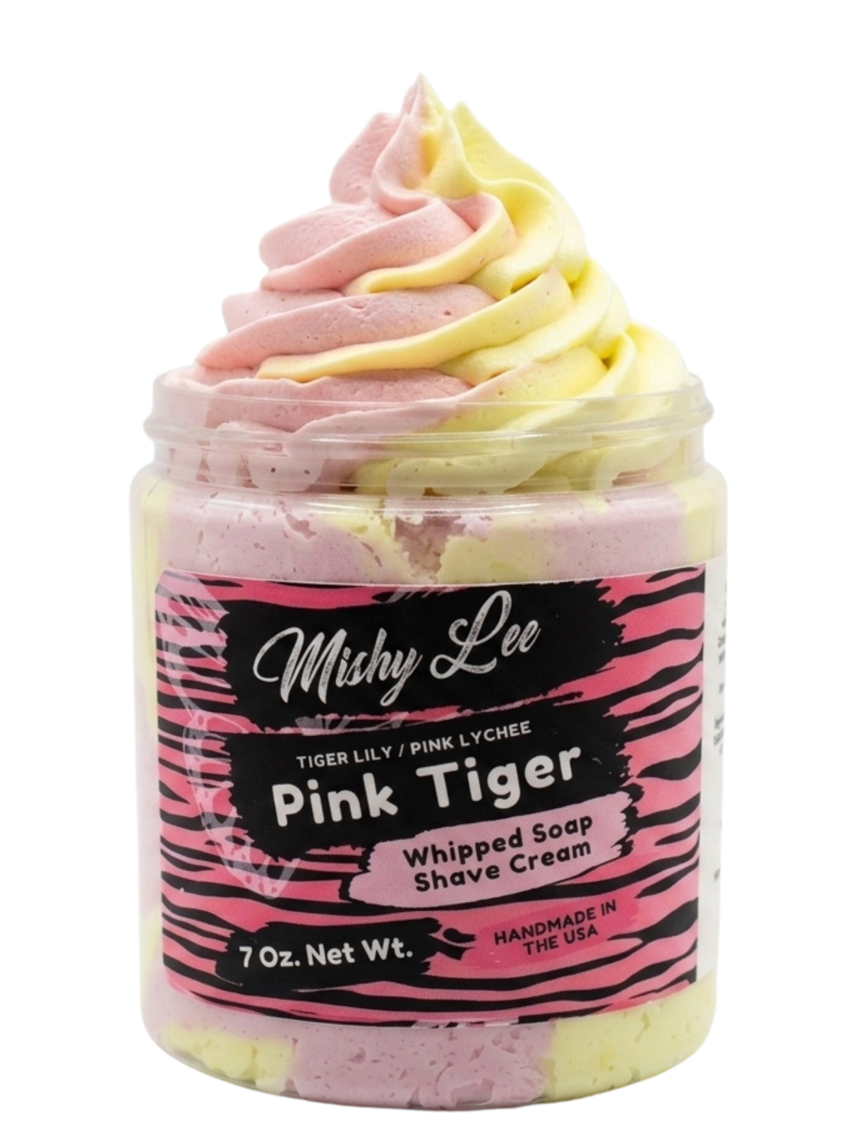 Pink Tiger Whipped Soap and Shave Cream Mishy Lee Boutique