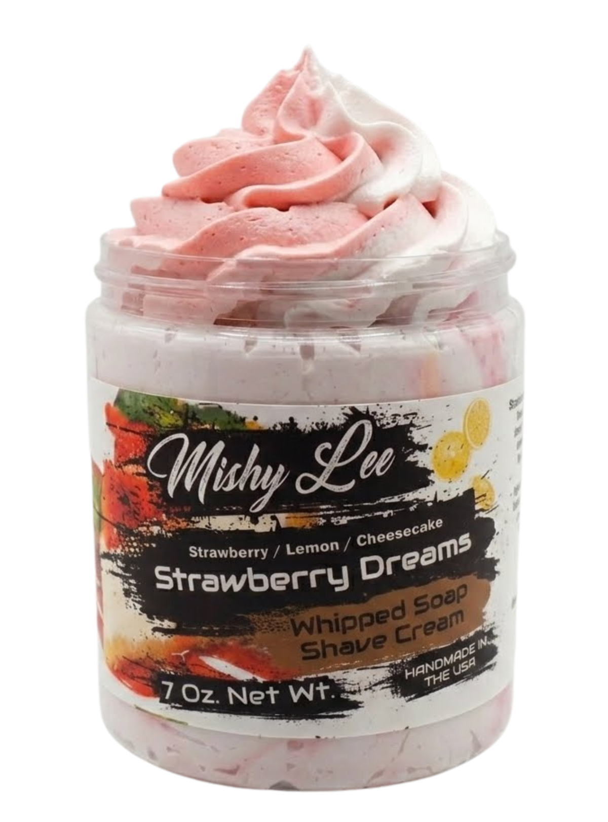 Strawberry Dreams Whipped Soap and Shave Cream Mishy Lee Boutique