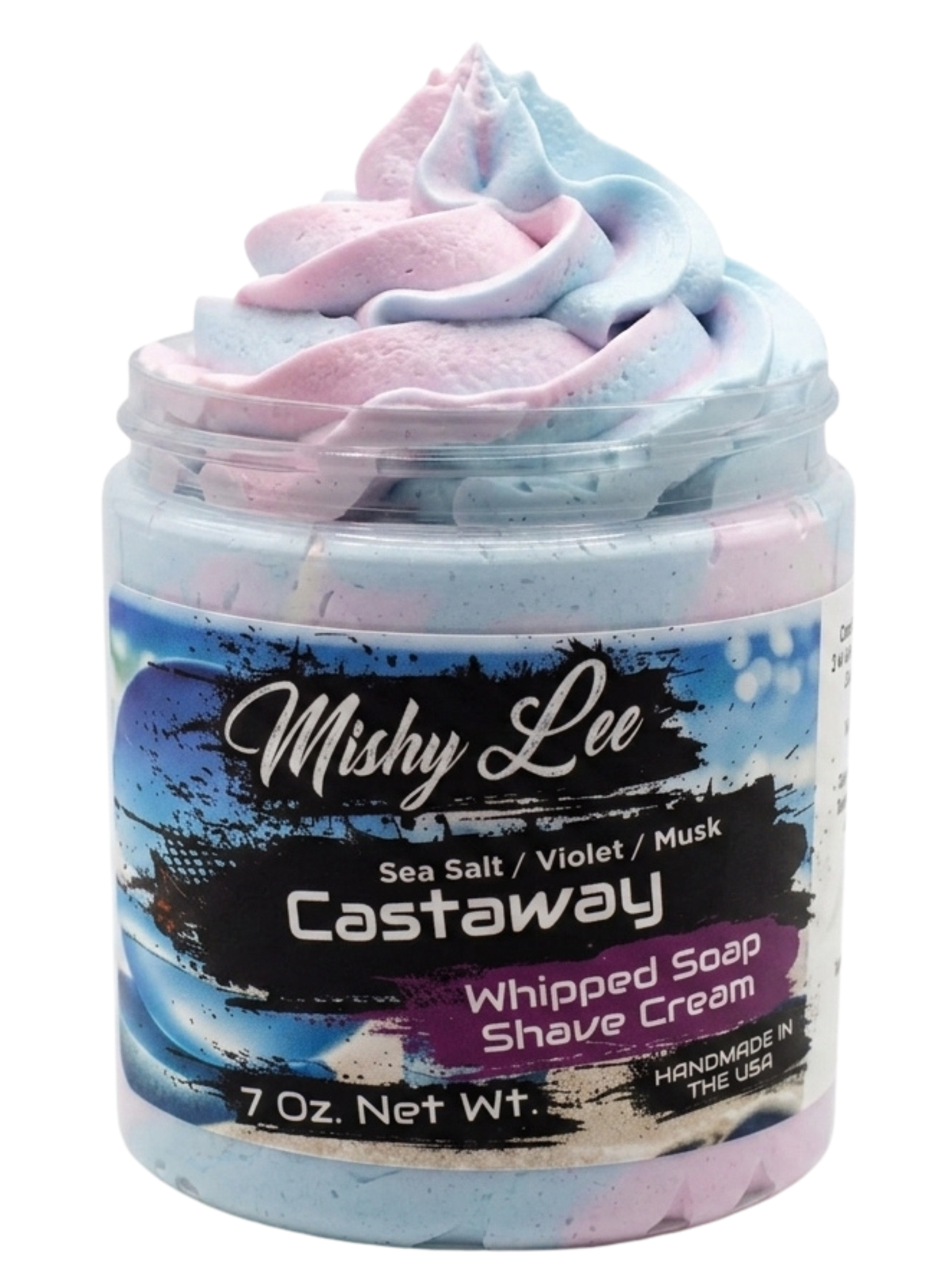Castaway Whipped Soap and Shave Cream Mishy Lee Boutique