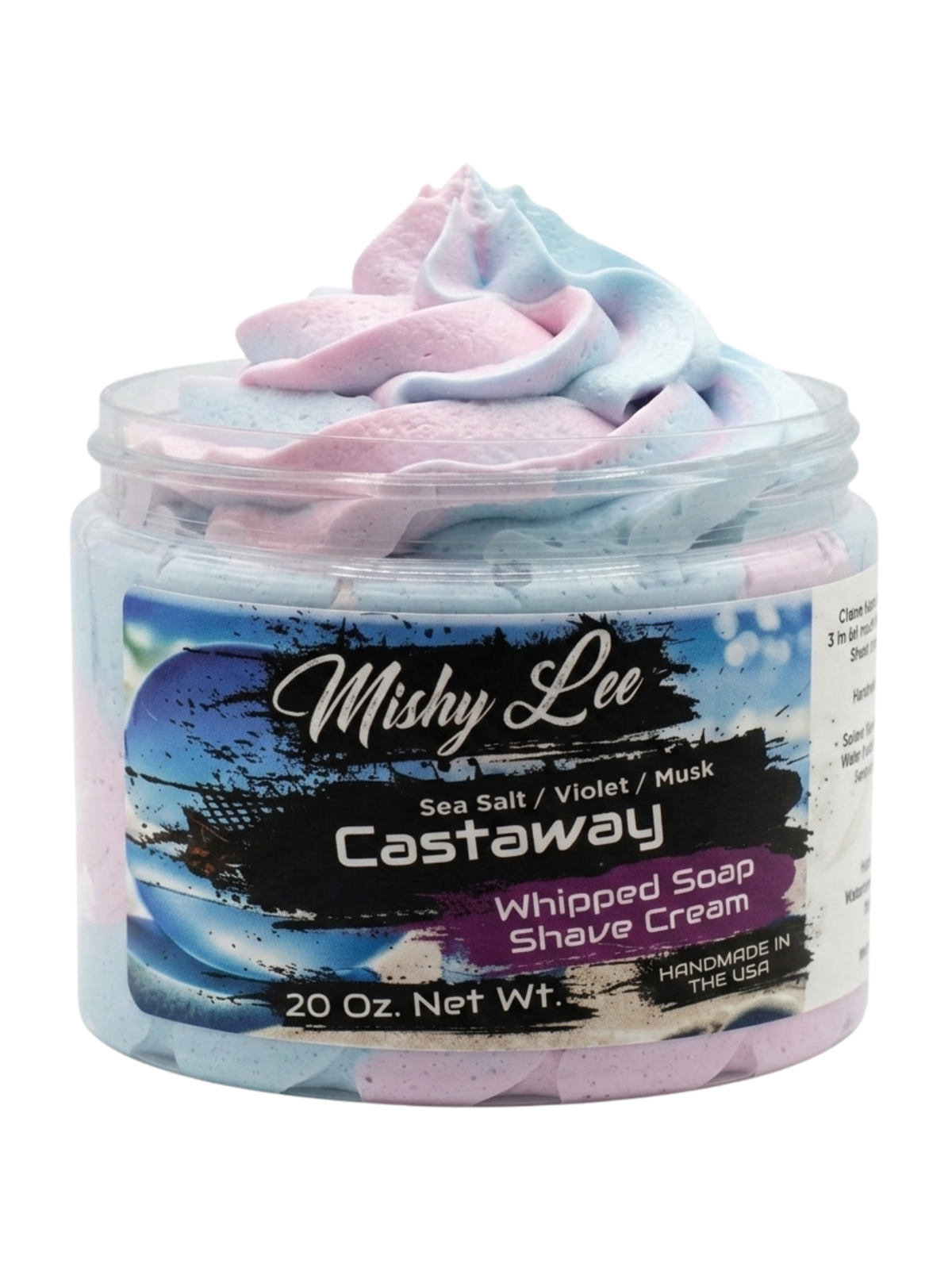 Castaway Whipped Soap and Shave Cream Mishy Lee Boutique