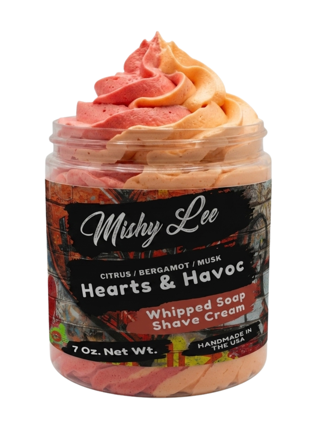 Hearts & Havoc Men's Whipped Soap and Shave Cream Mishy Lee Boutique